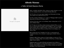 Tablet Screenshot of alfredomoreno.sacflamenco.com